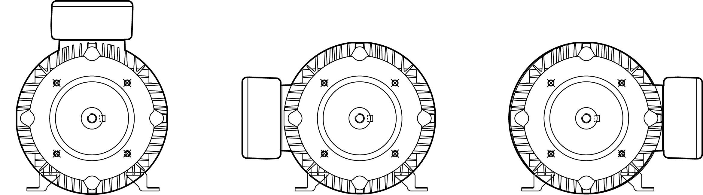 Brook Crompton terminal box positions B34 0525
