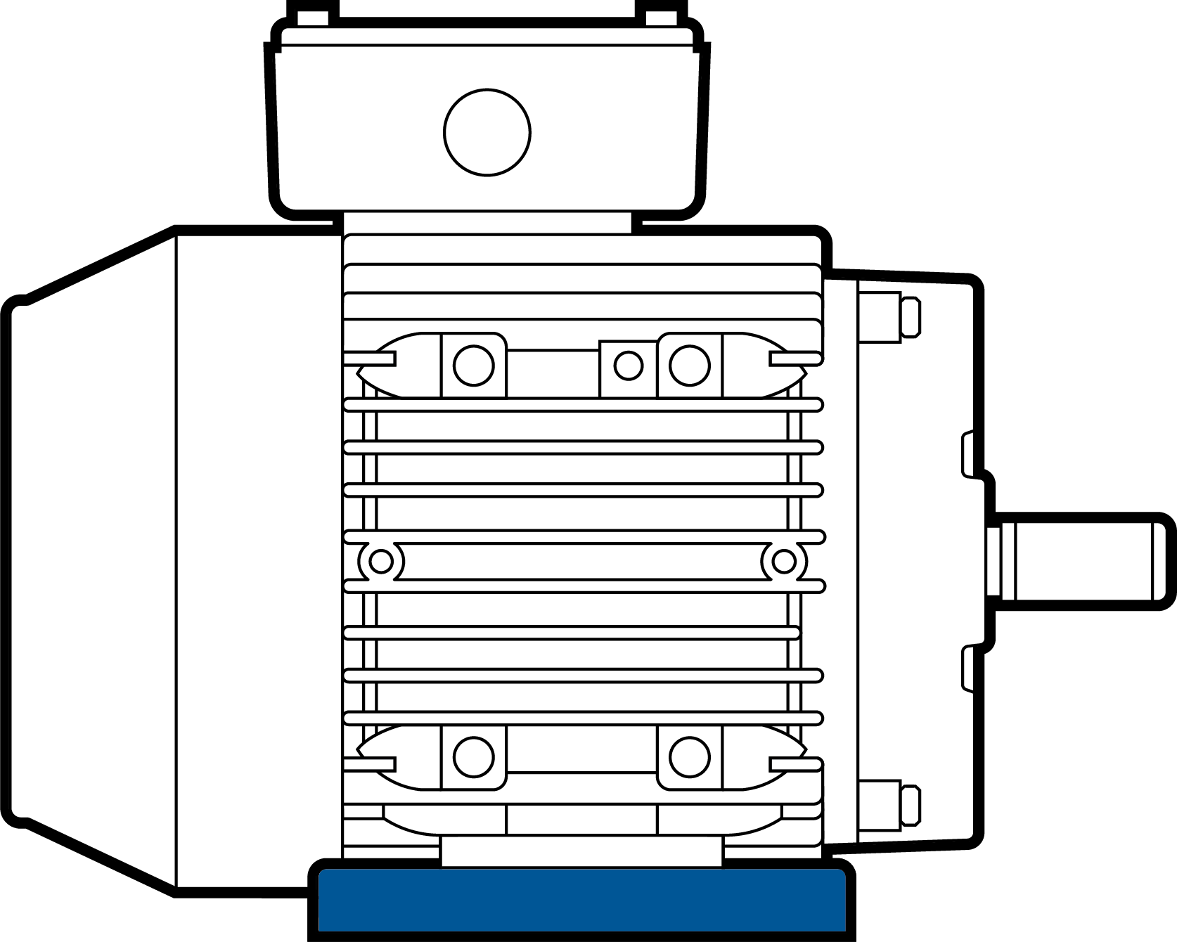SOCO Motor Feet Mounting 0326