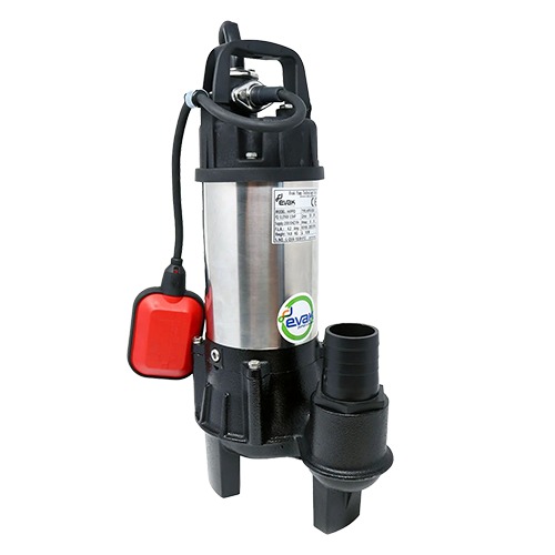 EVAK Hippo A50 & A75 vortex submersible sewage pump